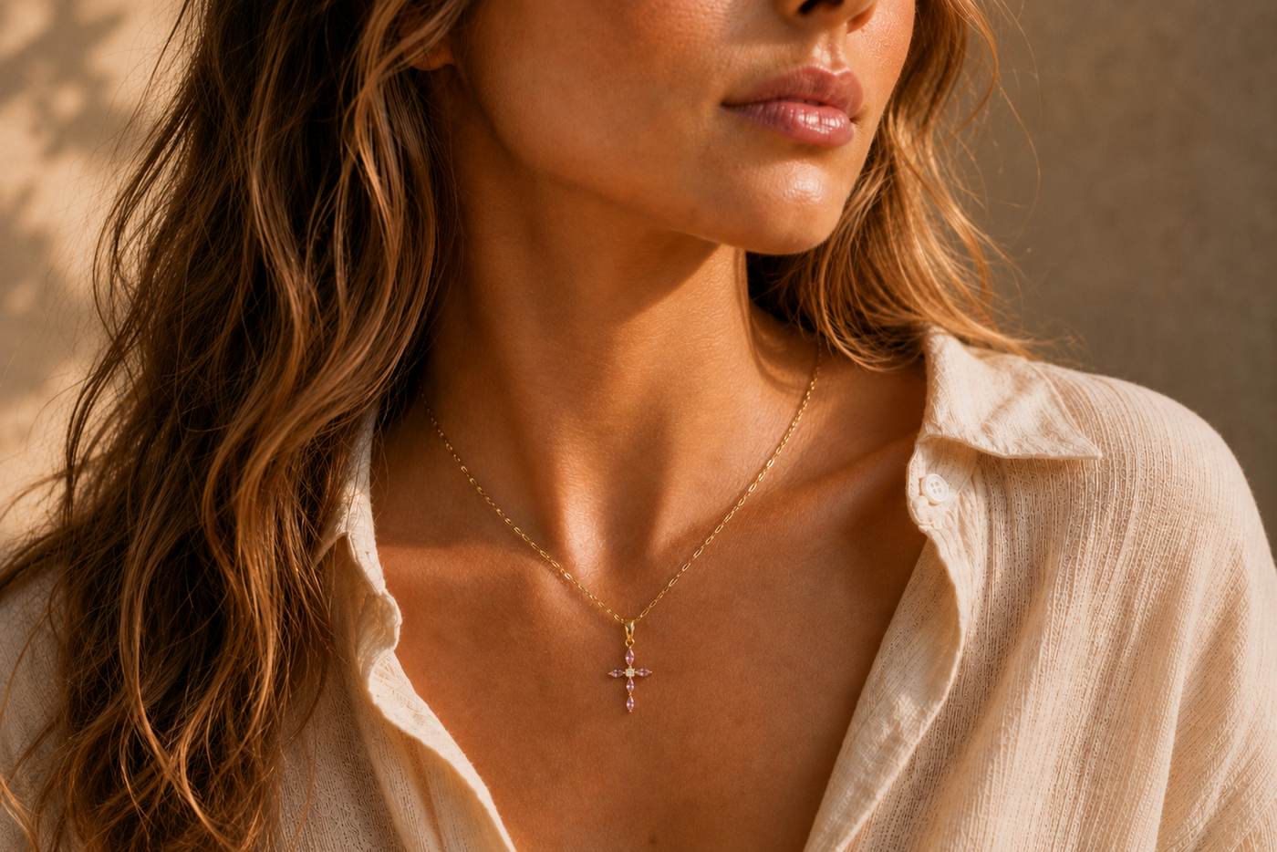 Collier Croix Chrétienne
