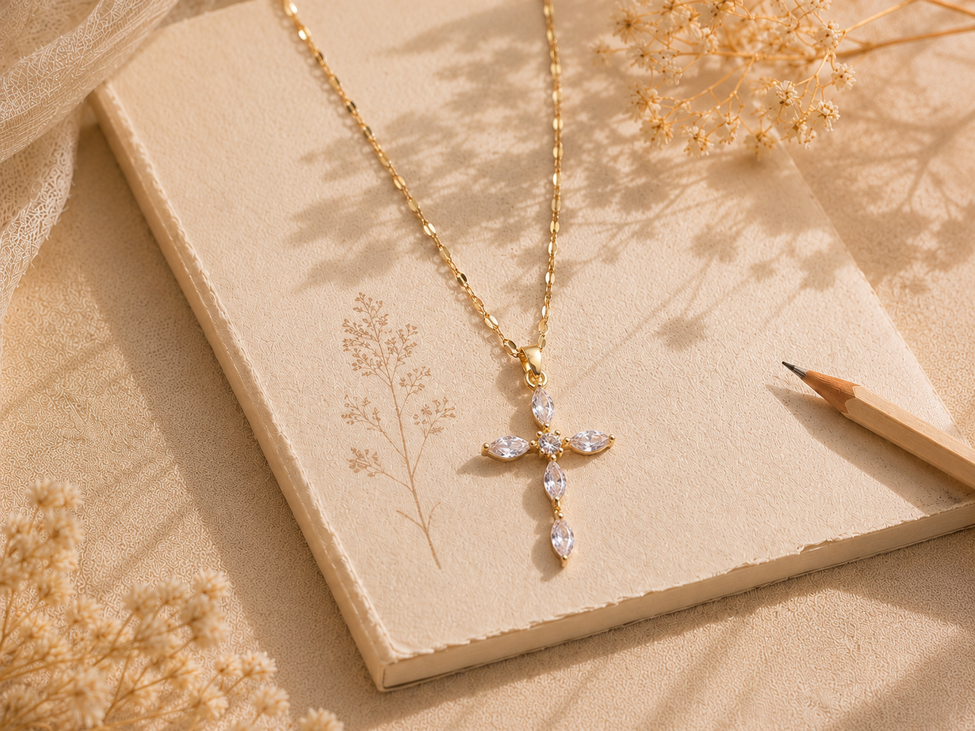Collier Croix Chrétienne