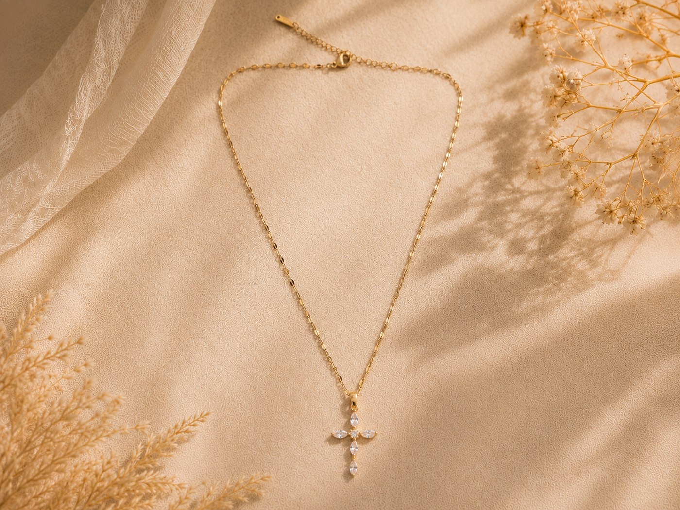 Collier Croix Chrétienne